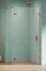 New Trendy Eventa Copper Shine kabina walk-in 120x200 cm jednoelementowa z dodatkową ścianką przejrzyste miedź połysk EXK-6537